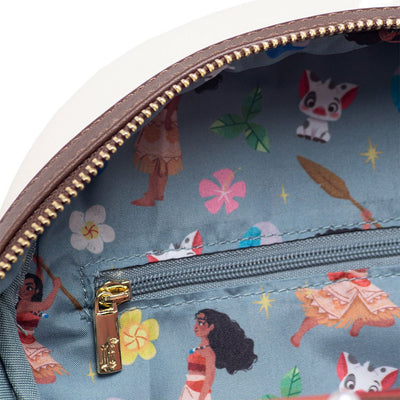 671803390928 - 707 Street Exclusive - Loungefly Disney Moana Cosplay Mini Backpack - Interior Lining