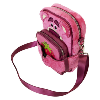 Loungefly Pixar Toy Story Lotso Crossbuddy Bag - Top View