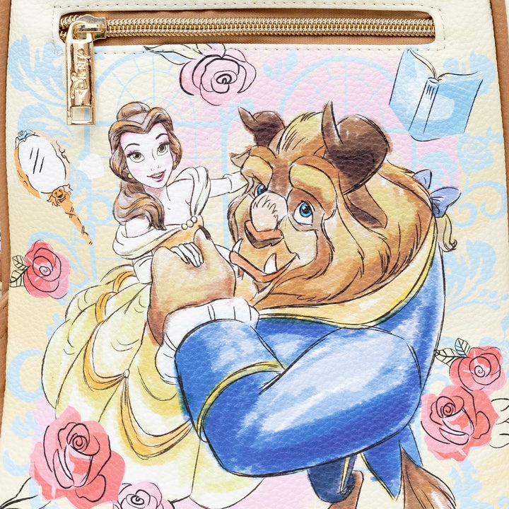 WondaPop Disney Beauty and the Beast Mini Backpack - Back Close Up