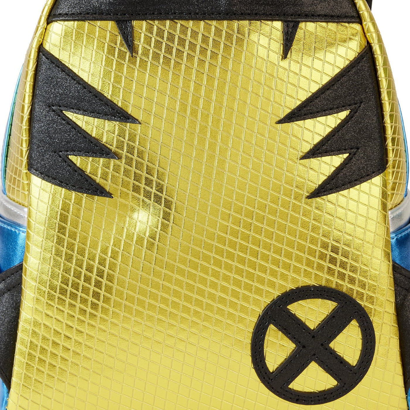 Loungefly Marvel Shine Wolverine Cosplay Mini Backpack - Back Closeup