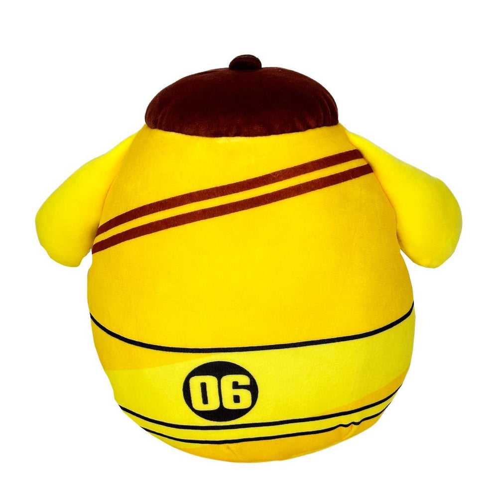 Squishmallows Sanrio 8" Pompompurin Tokyo Racer Plush Toy - Back