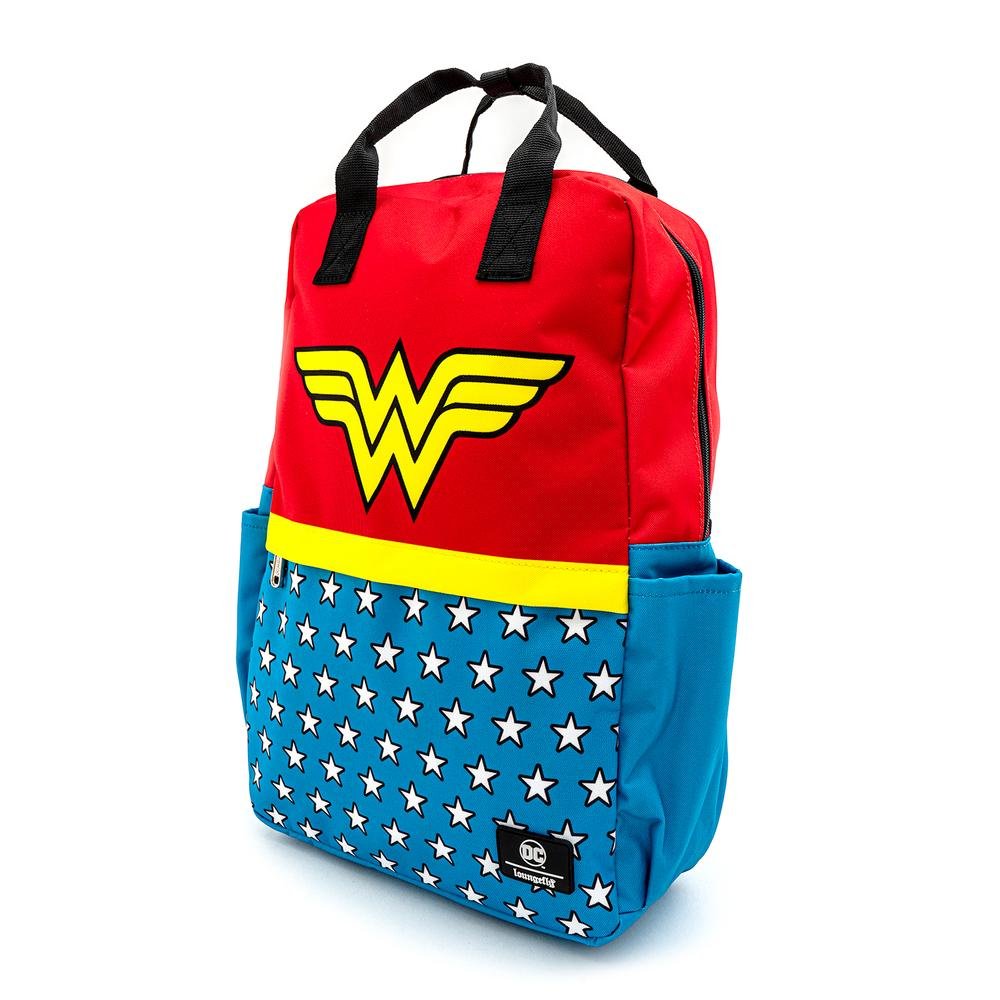 DC Comics Wonder Woman Vintage Nylon Square Backpack
