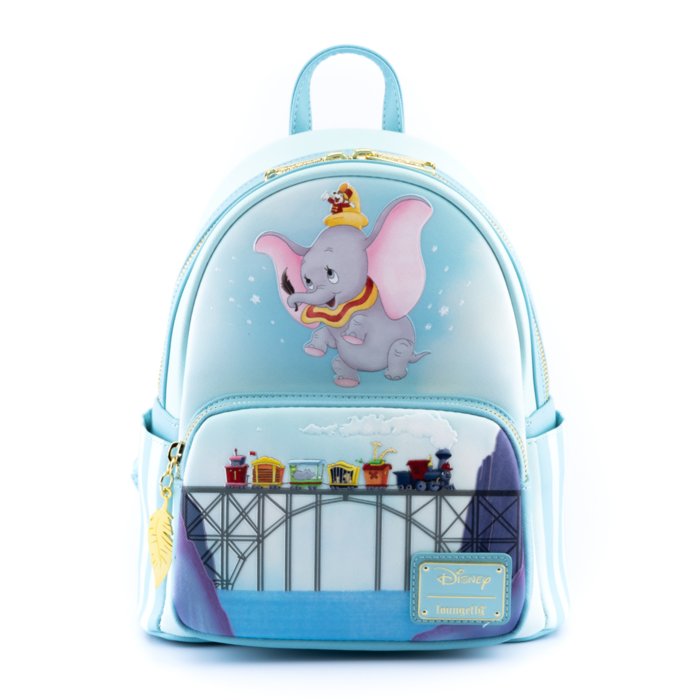 Loungefly Disney Dumbo 80th Anniversary Don't Just Fly Mini Backpack Front