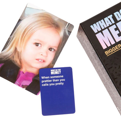810816031262 - What Do You Meme?® Bigger Better Edition Adult Card Game - Game Scenario B