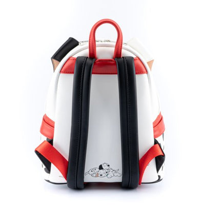 Loungefly Disney 101 Dalmatians 60th Anniversary Cosplay Mini Backpack Back