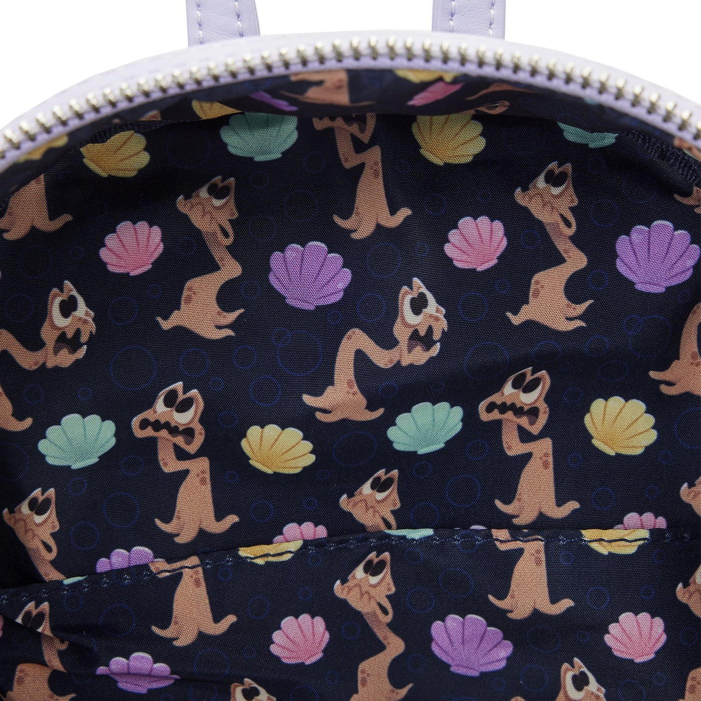 Loungefly Disney The Little Mermaid Ursula Lair Mini Backpack - Interior Lining