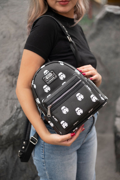 707 Street Exclusive - Loungefly Star Wars Stormtrooper Allover Print Mini Backpack Lifestyle