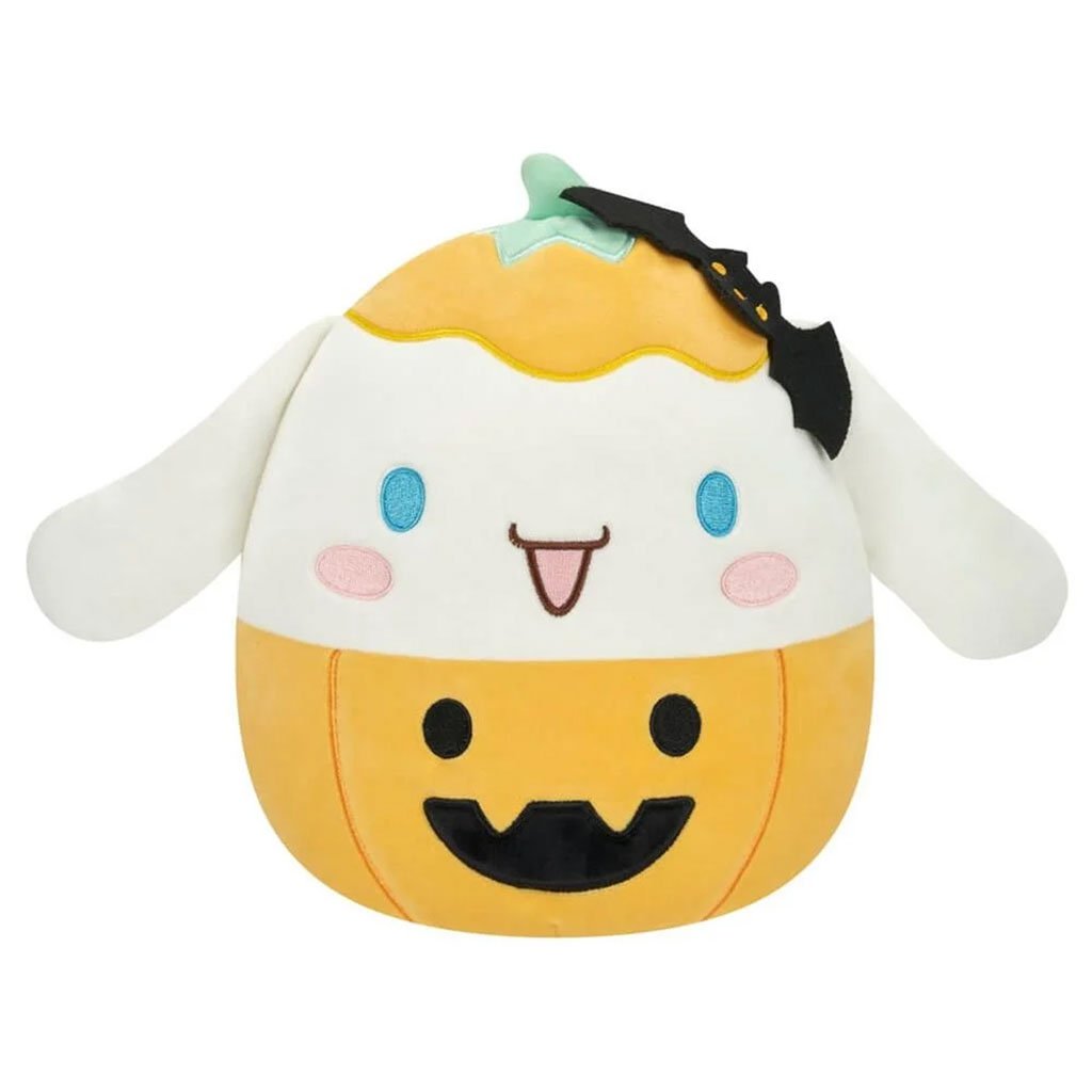 Squishmallows Sanrio 8" Halloween Cinnamoroll Pumpkin Plush Toy - Front