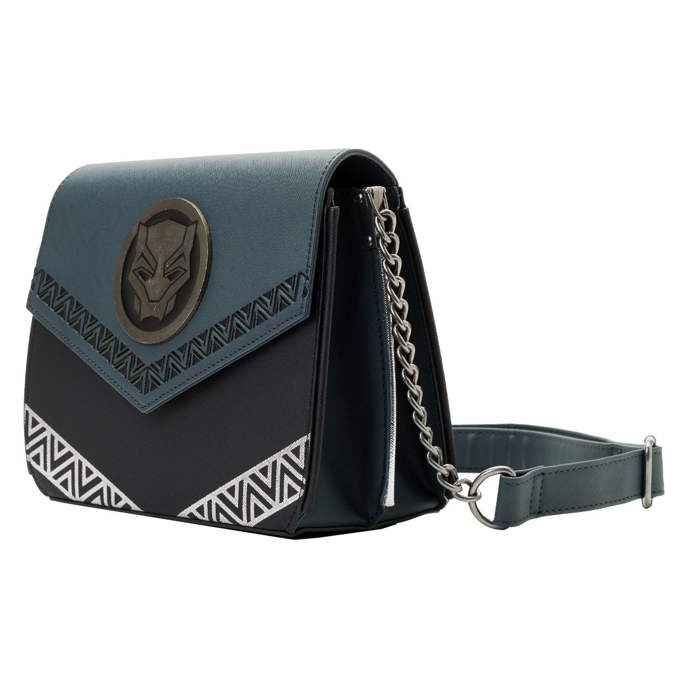 Loungefly Marvel Black Panther Wakanda Forever Crossbody - Side View