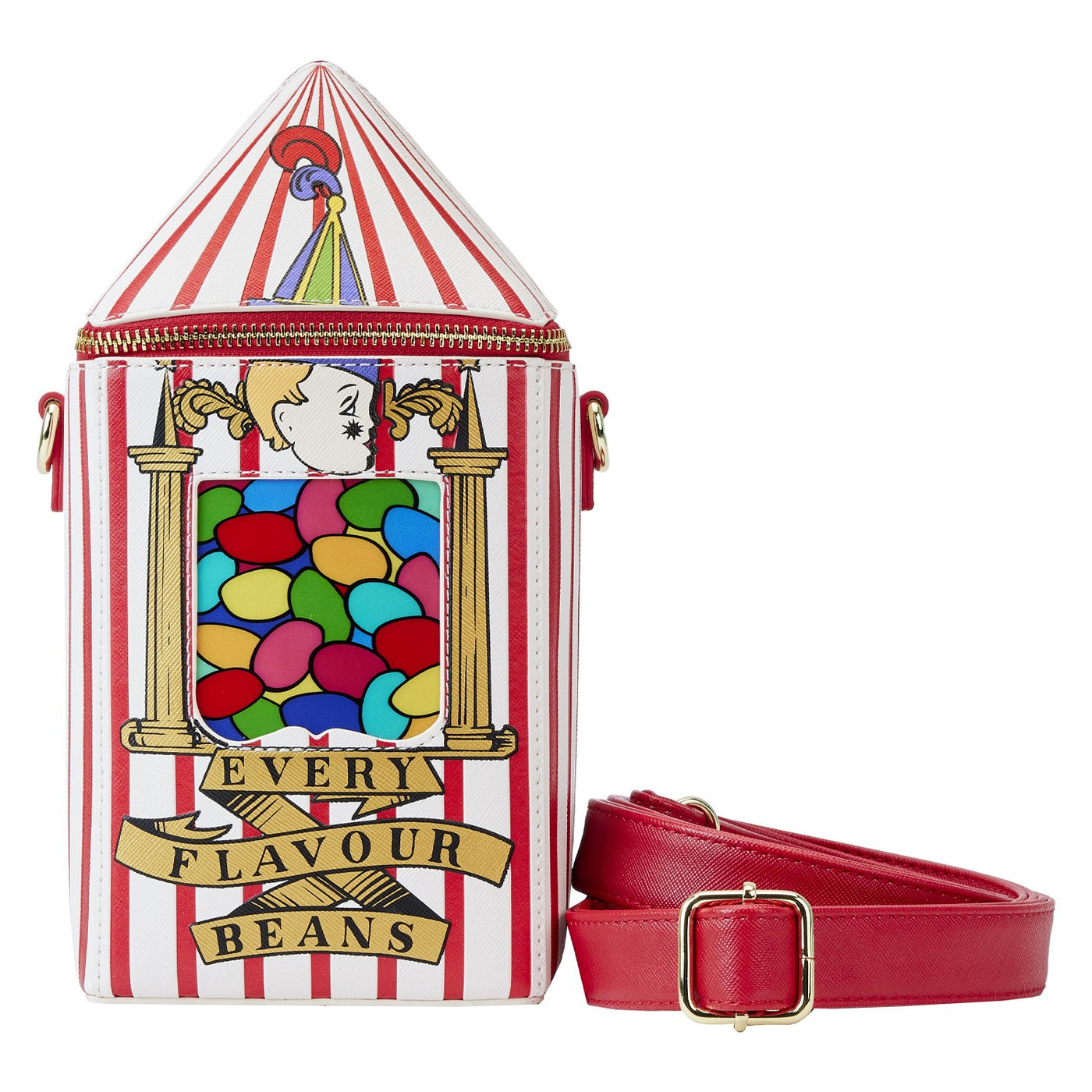 Loungefly Warner Brothers Harry Potter Honeydukes Every Flavour Beans Crossbody - Front