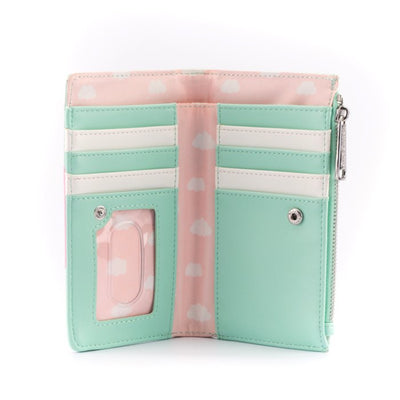 Loungefly Pusheen Hello Kitty Cloud Lounging Flap Wallet - Fashion Kawaii Cute Wallets