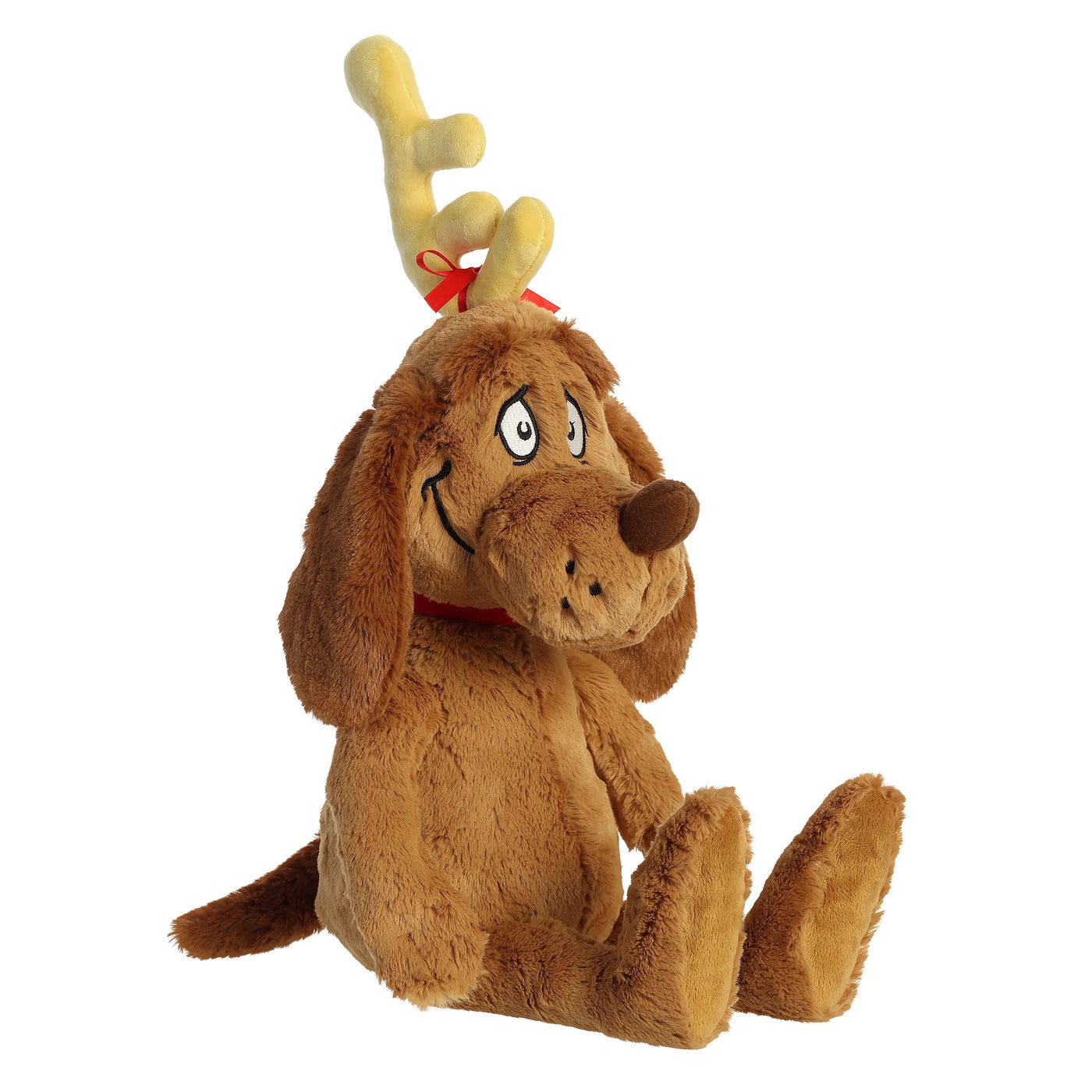 Aurora Dr. Seuss. The Grinch 20" Max the Dog Plush Toy - Side View