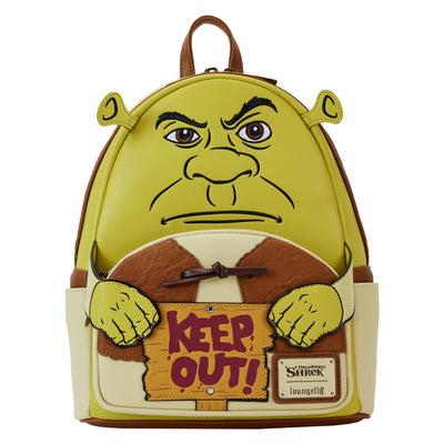 Loungefly Dreamworks Shrek Keep Out Cosplay Mini Backpack - Front