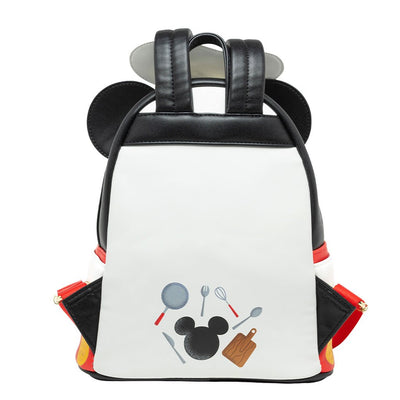 707 Street Exclusive - Loungefly Disney Chef Mickey Cosplay Mini Backpack - Back