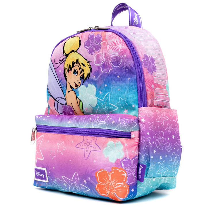 WondaPop Disney Peter Pan Tinkerbell Nylon Mini Backpack - Side View