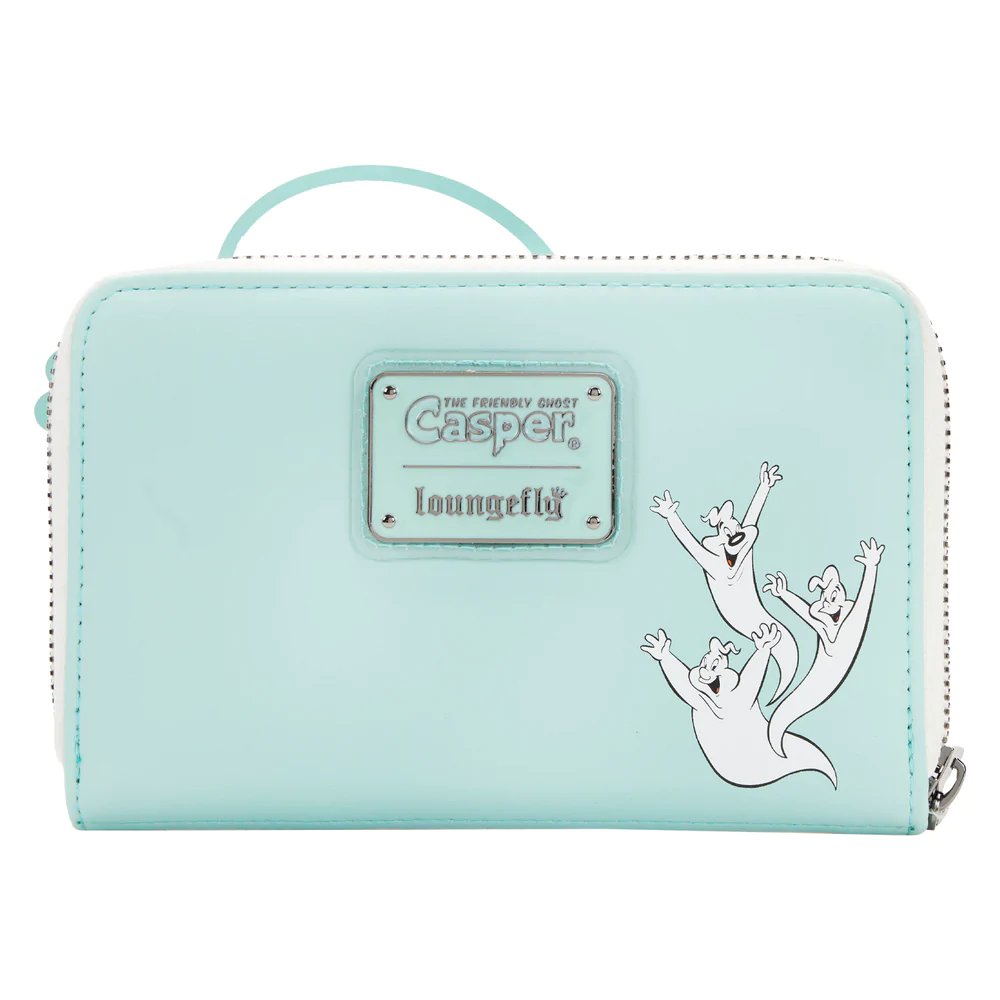 Loungefly Universal Casper The Friendly Ghost Lets Be Friends Zip-Around Wallet - Back