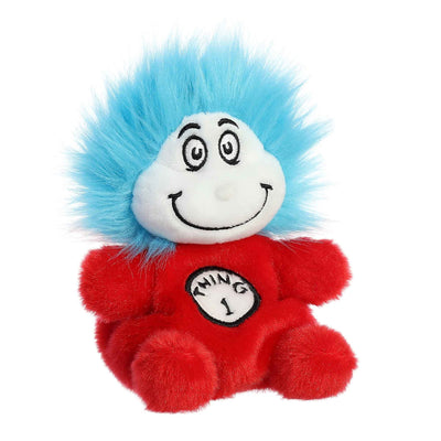 Aurora Dr. Seuss The Cat in the Hat 5" Thing 1 Palm Pals Plush Toy - Size View