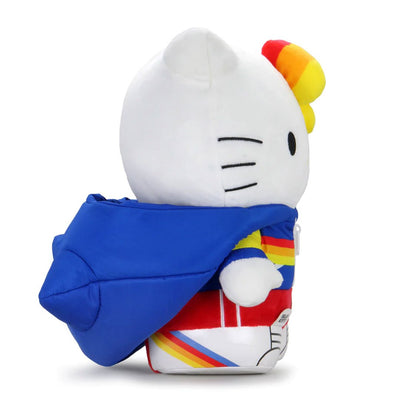 Kidrobot Sanrio 12.5" Hello Kitty Sports Plush Toy - Side hood down
