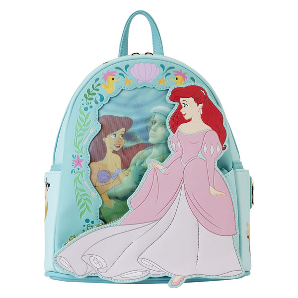 Loungefly Disney The Little Mermaid Princess Lenticular Mini Backpack