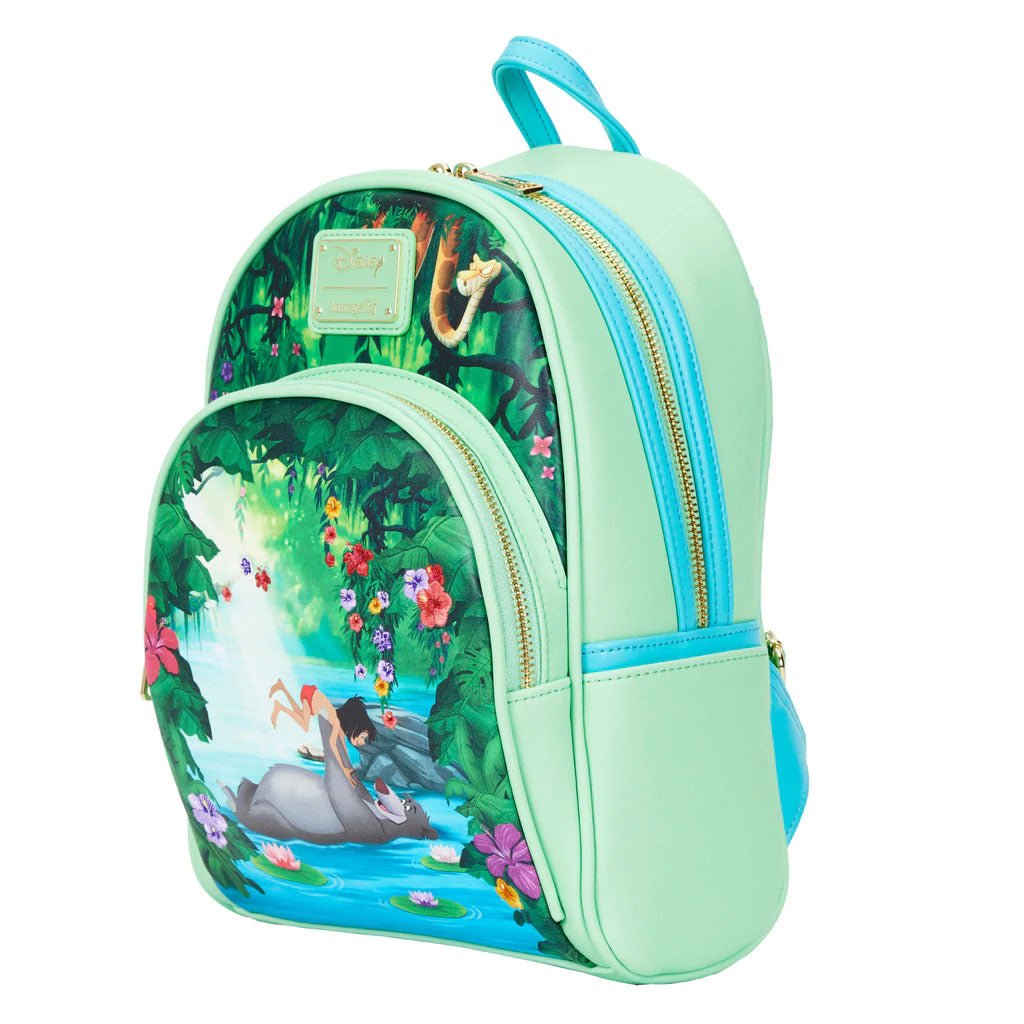 Loungefly Disney Jungle Book Bare Necessities Mini Backpack - Side View