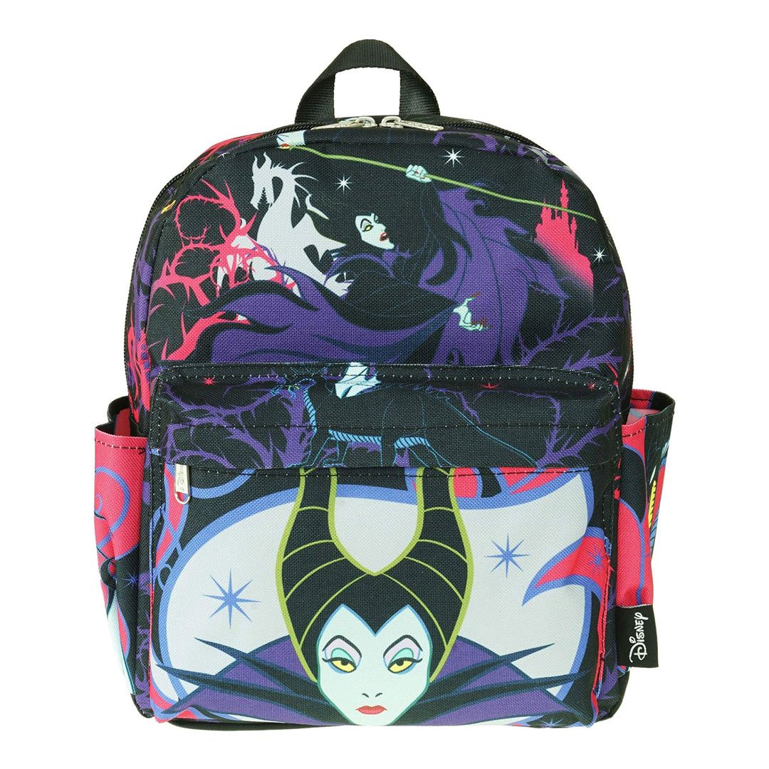 WondaPop Disney Sleeping Beauty Maleficent Nylon Mini Backpack - Front