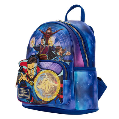 Loungefly Marvel Dr. Strange Multiverse Glow in the Dark Mini Backpack - Close Up