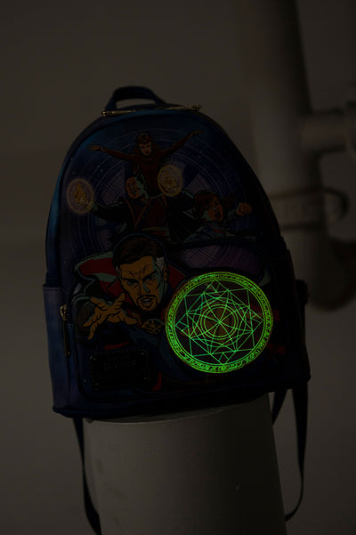 Loungefly Marvel Dr. Strange Multiverse Glow in the Dark Mini Backpack - IRL 02