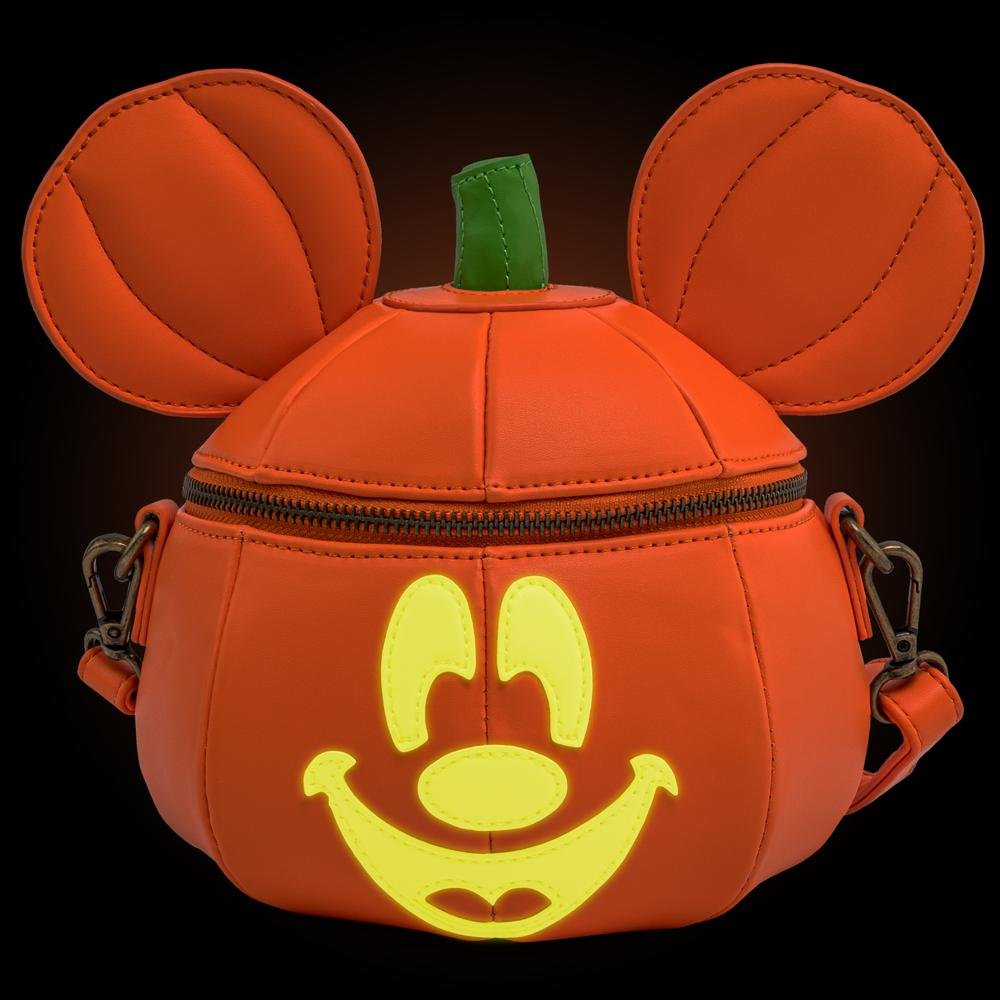 Loungefly Disney Mickey-O-Lantern Crossbody - Glow