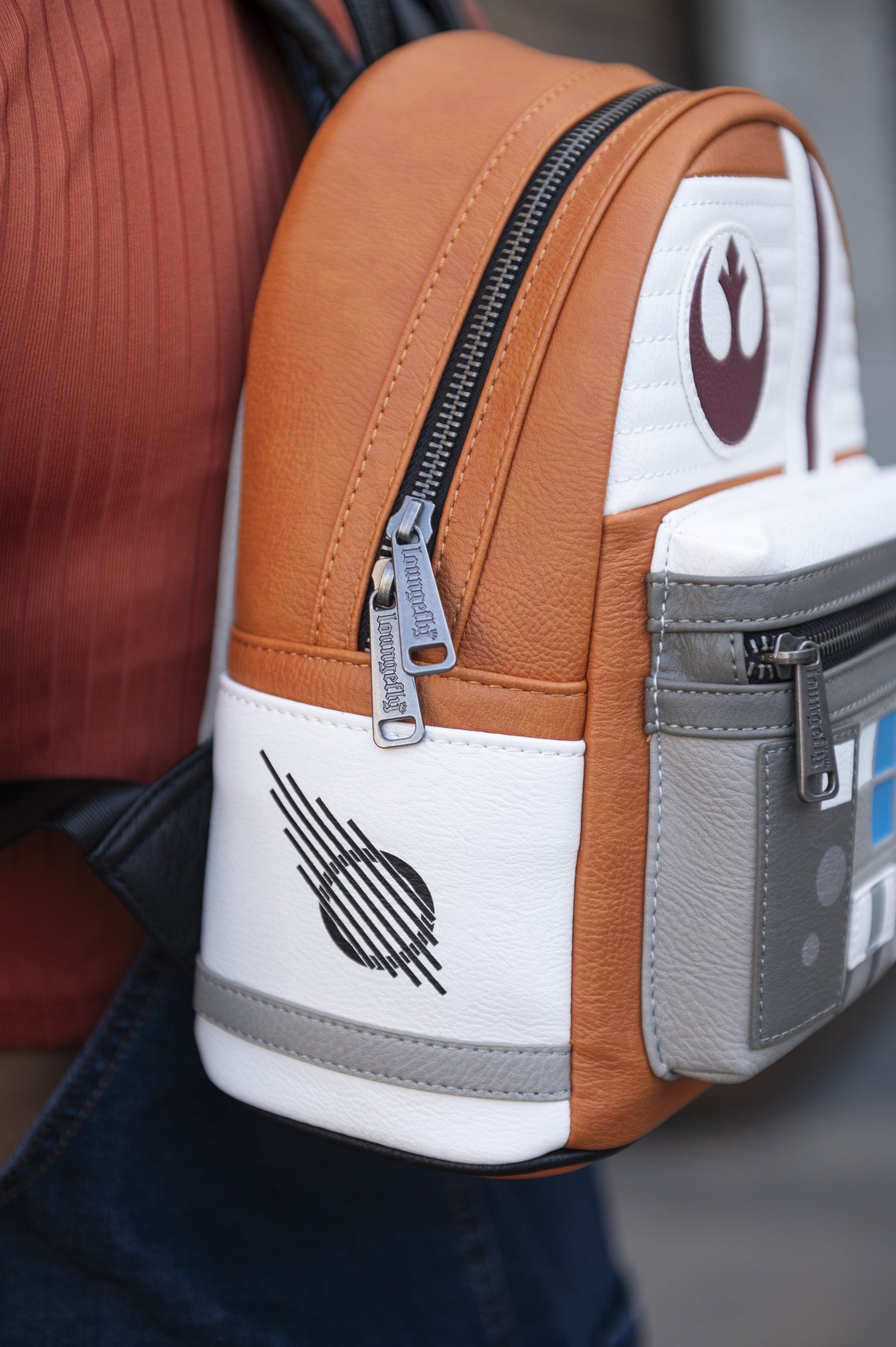 707 Street Exclusive - Star Wars Rebel Cosplay Mini Backpack - Lifestyle