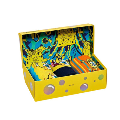 SpongeBob Socks Gift Box Set - 3-Pack