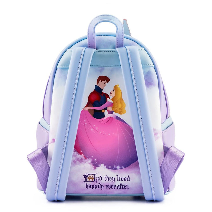 NEW Disney Sleeping Beauty Aurora sold Castle Loungefly