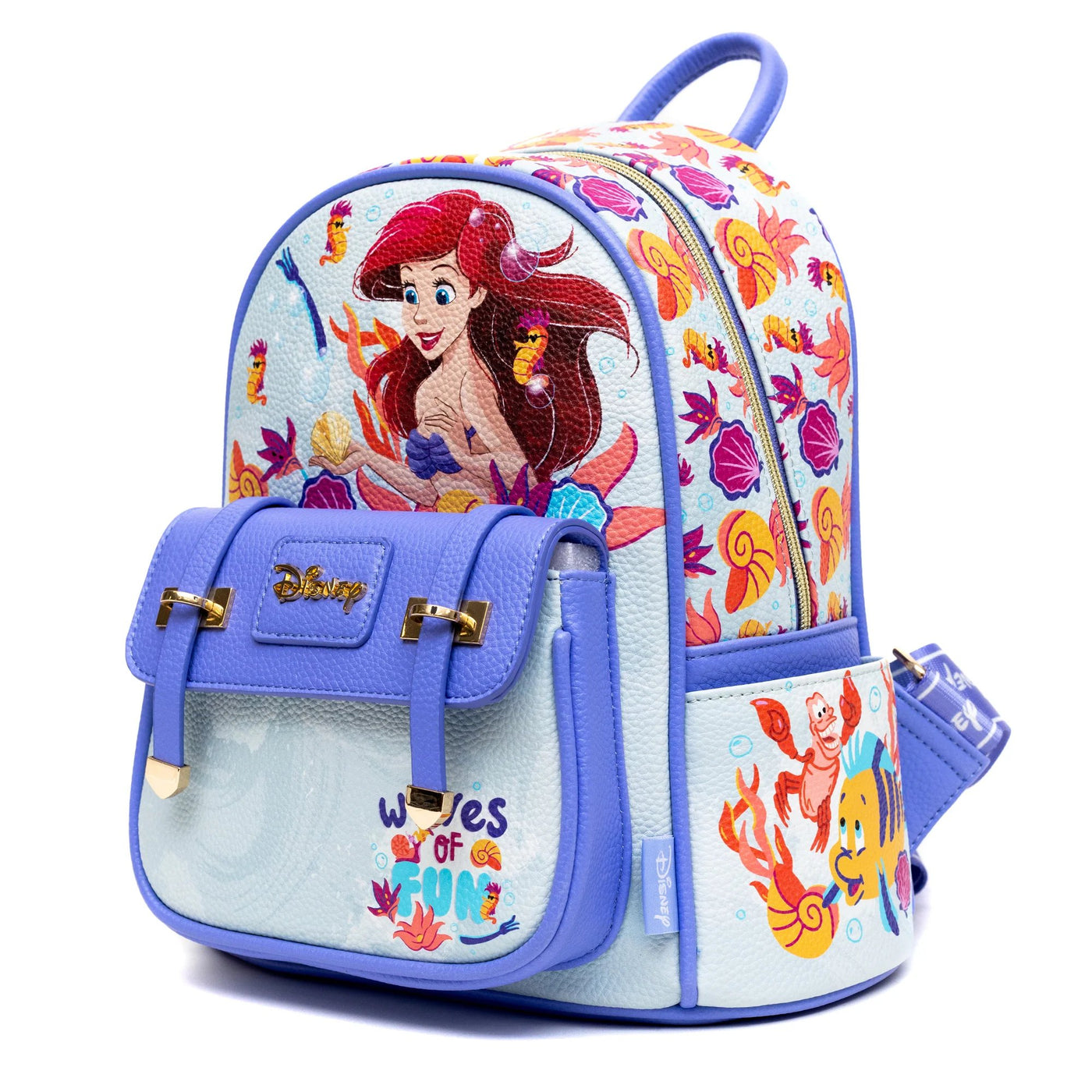 WondaPop Disney The Little Mermaid Mini Backpack - Alternate Side View