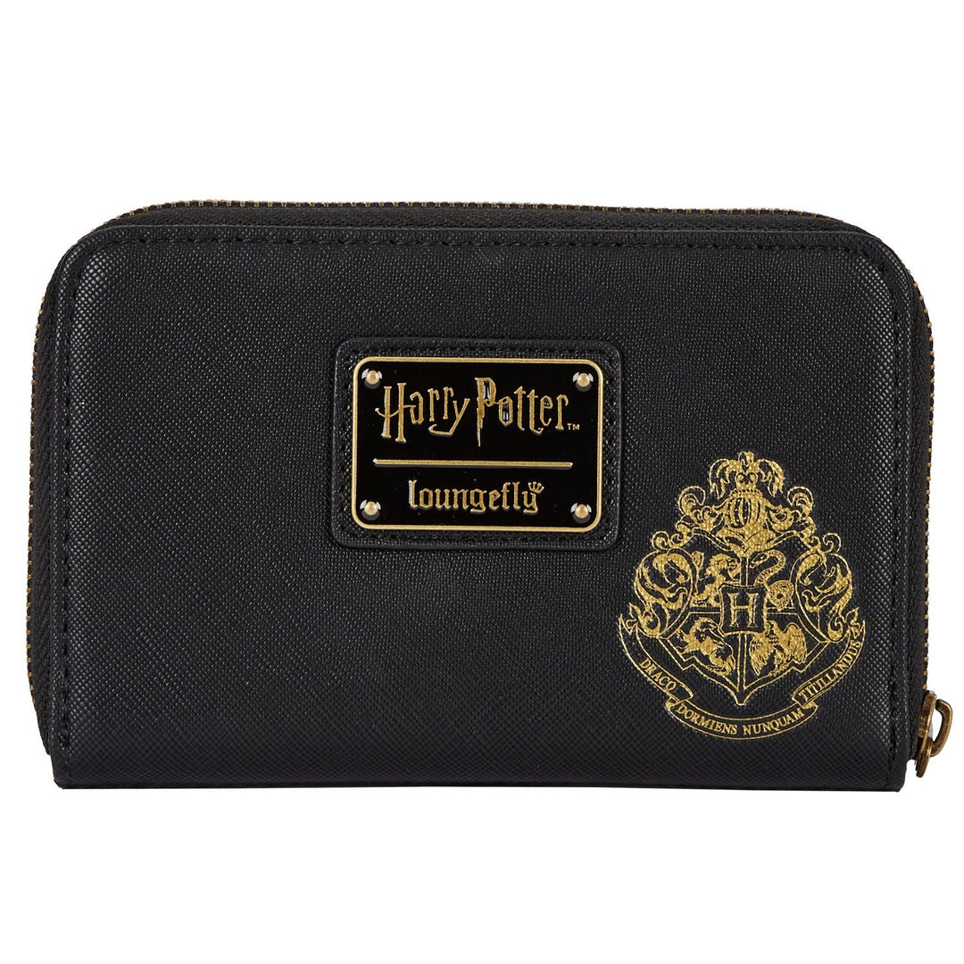 Harry Potter black and gold Hogwarts loungefly high quality satchel purse