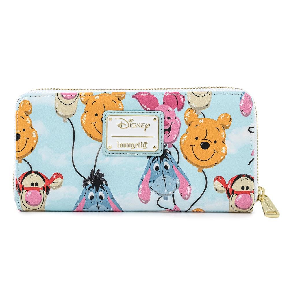 Loungefly Disney Winnie the Pooh Balloon Friends Zip-Around Wallet