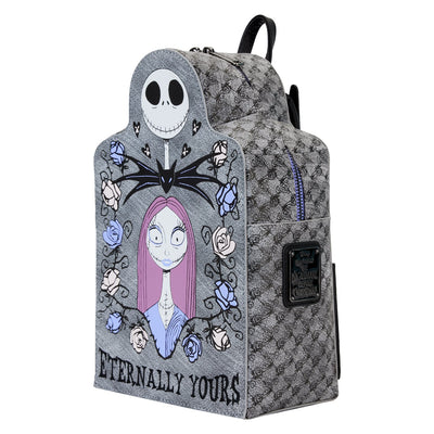 Loungefly Disney Nightmare Before Christmas Jack and Sally Eternally Yours Mini Backpack - Side