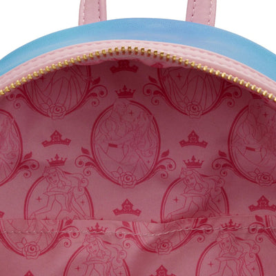 Loungefly Disney Sleeping Beauty Princess Scene Mini Backpack - Interior Lining