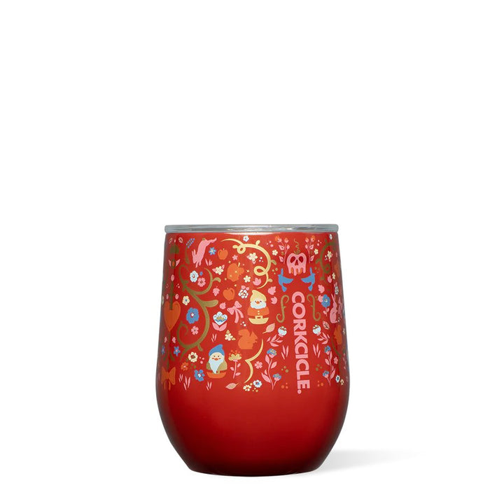 Corkcicle Disney Princess Snow White 12oz Stemless Cup - Front