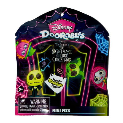 Just Play Disney Doorables Nightmare Before Christmas Blacklight Figure Blind Bag - Packaging