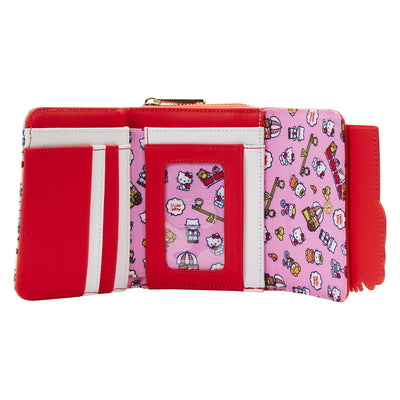 Loungefly Sanrio Hello Kitty and Friends Carnival Flap Wallet - Interior