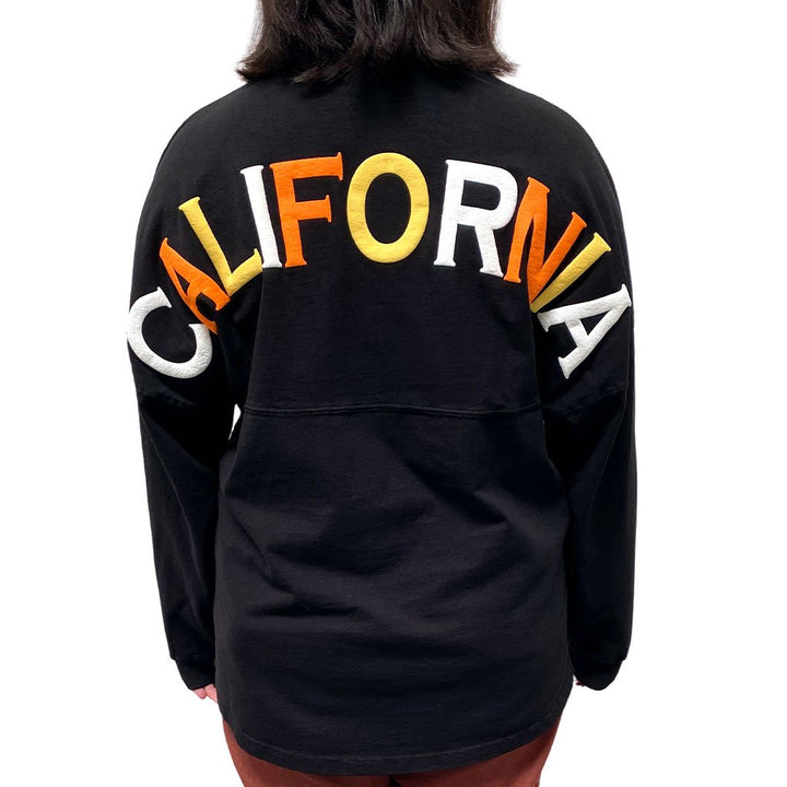 Halloween Ghosts California Crew Neck Spirit Jersey - Back