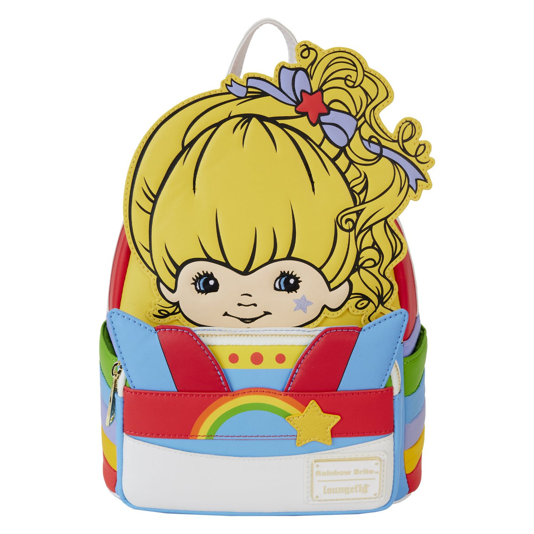 Loungefly Hallmark Rainbow Brite Cosplay Mini Backpack - Front