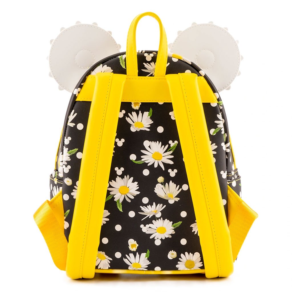 Loungefly Disney Minnie Mouse Daisies Mini Backpack - Back View