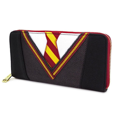 Loungefly x Harry Potter Uniform Cosplay Zip-Around Wallet - SIDE