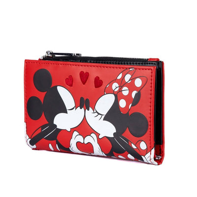 Loungefly Disney Mickey And Minnie Valentines Flap Wallet