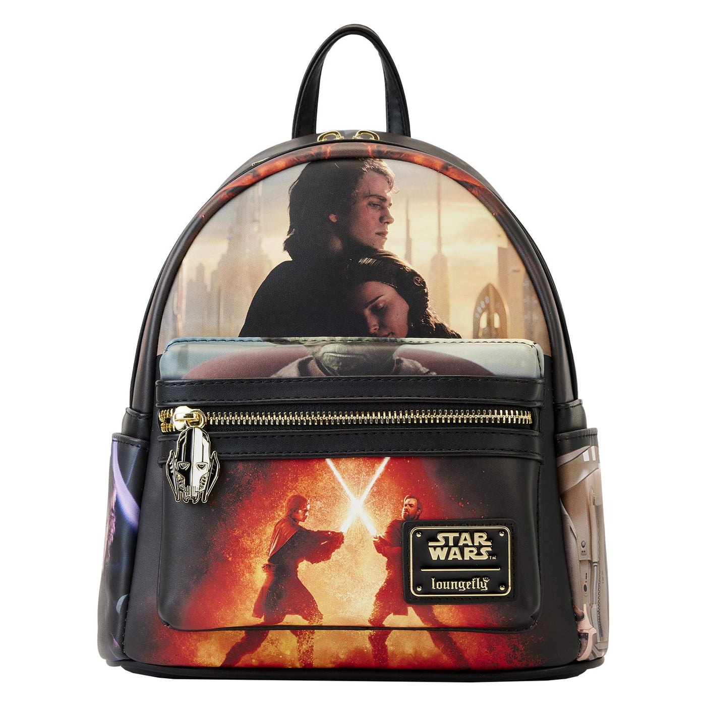 Loungefly Star Wars Episode Three Revenge of the Sith Scene Mini Backpack - Front