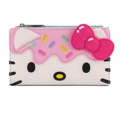 Loungefly Sanrio Hello Kitty Cupcake Flap Wallet - Front