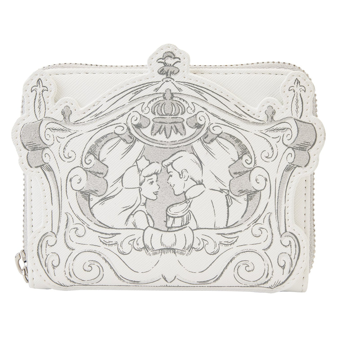 Loungefly Disney Cinderella Happily Ever After Zip-Around Wallet - Front - 671803391383
