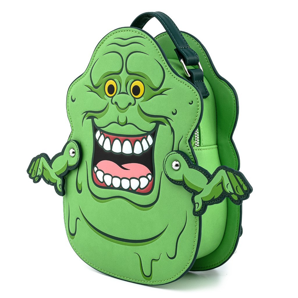 Loungefly Ghostbusters Slimer Convertible Backpack - Side