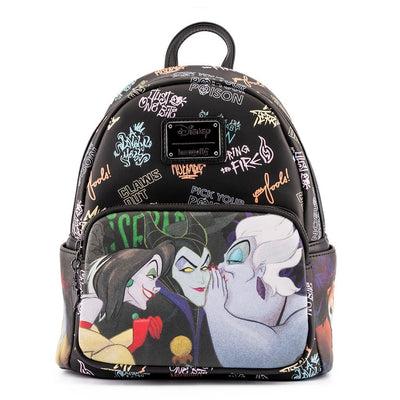 Loungefly Disney Villains Club Mini Backpack - Front