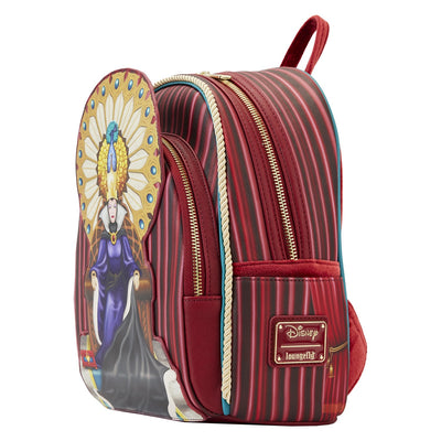 Loungefly Disney Snow White Evil Queen Throne Mini Backpack - Side View